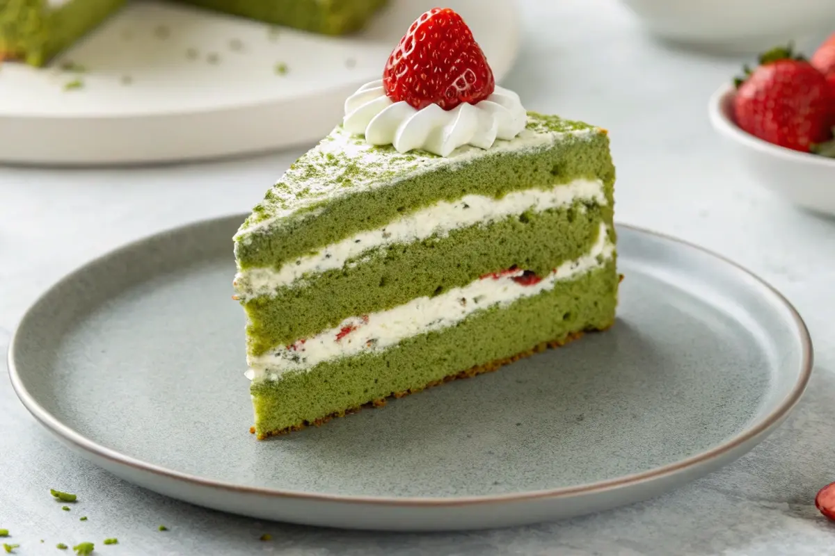 matcha cake recipe soft, fluffy, and bursting with green tea flavor. Perfect for celebrations or a cozy treat at home. Learn how to make it now!