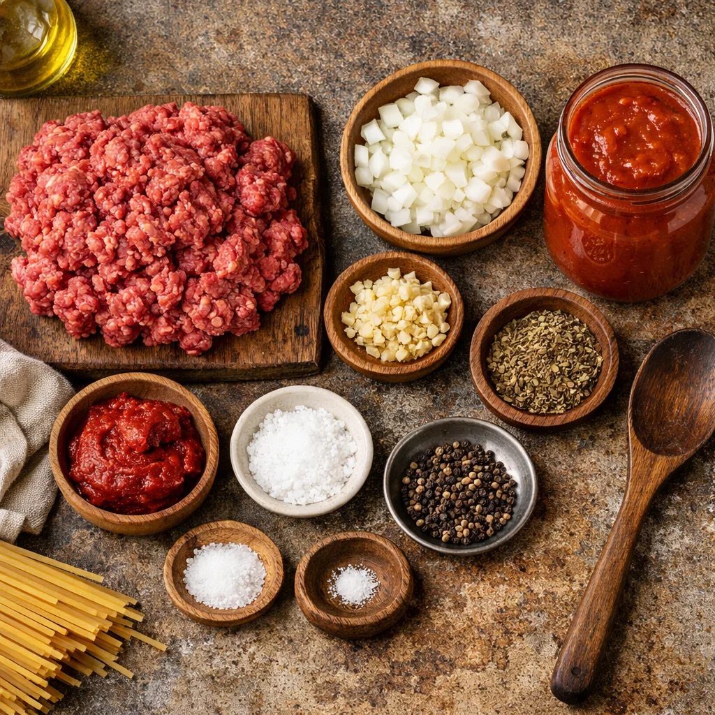 Spaghetti with Meat Sauce
