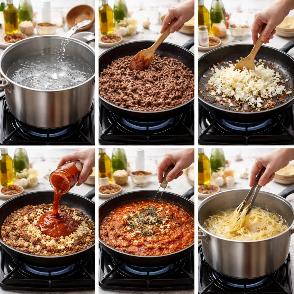 Easy and Delicious Spaghetti with Meat Sauce for Busy Nights